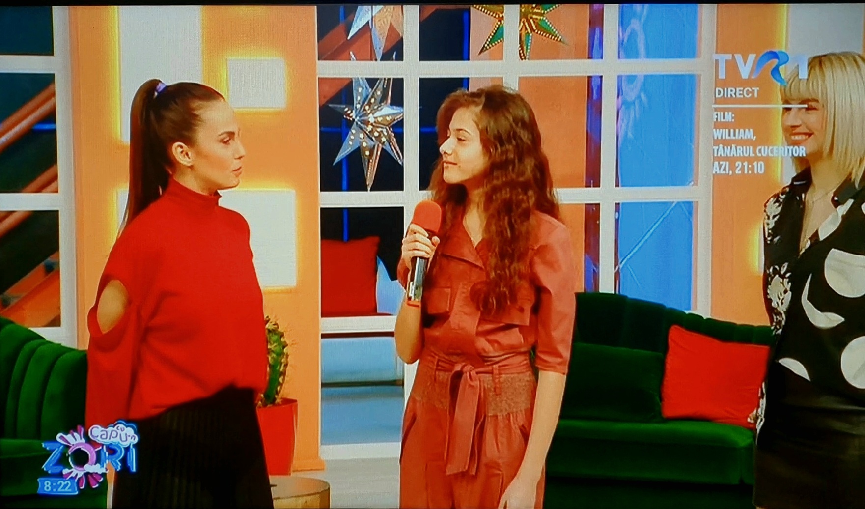 Angela Ioana Gheorghiu invitata la emisiunea Cu capu-n zori!, TVR, 19 februarie 2021